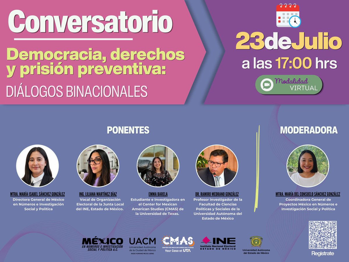 ramiro_mg's tweet photo. Toda restricción del sufragio que no derive de sentencia firme contradice el principio de inclusión.

Gracias por la invitación  @MexicoNumeros, @INEedomex, @uacdmx, @cmas_uta https://t.co/YSqS9gLBJv