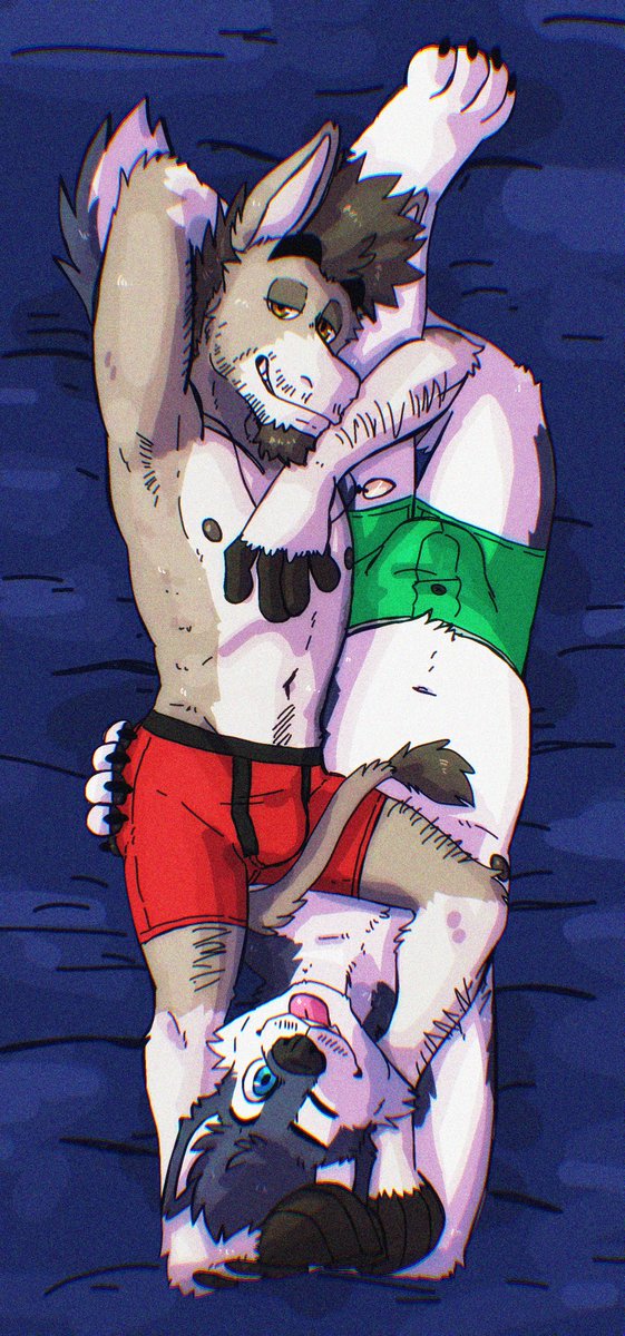 Bactover's tweet photo. A phone Background is available for Free, featuring a (non-canon) pinup of Zack and Erik in bed.

Link -> https://t.co/kDFnrQAZaA https://t.co/t0zQOuxwVH
