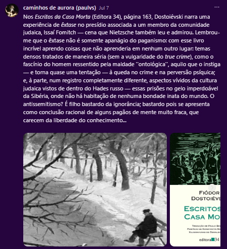 lichtungdaseins's tweet photo. As pessoas perdem a possibilidade de experienciar algo que poderia mudar para sempre a vida delas por reações impulsivas vulgares associadas à imersão irrefletida em redes sociais. https://t.co/4zWXMHT74V