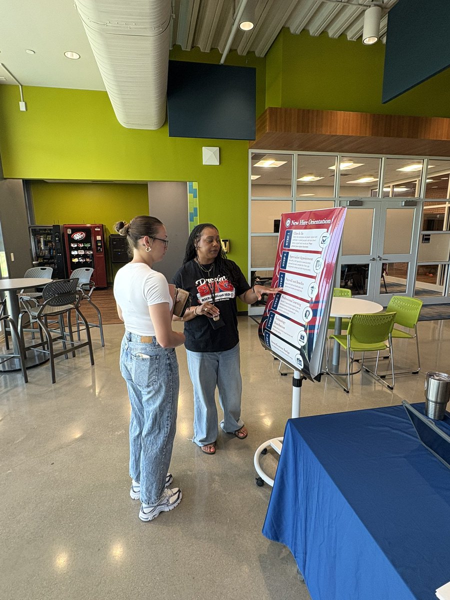 RISD_HR's tweet photo. These new @RichardsonISD hires are ready to be legendary! ๐
Orientation Day was underway and we canโt wait to see them at New Hire Week.
Welcome to Richardson ISD weโre glad you said yes! #RISDDreamOn #ReadyToBeLegendary https://t.co/6rVB7Bttkt