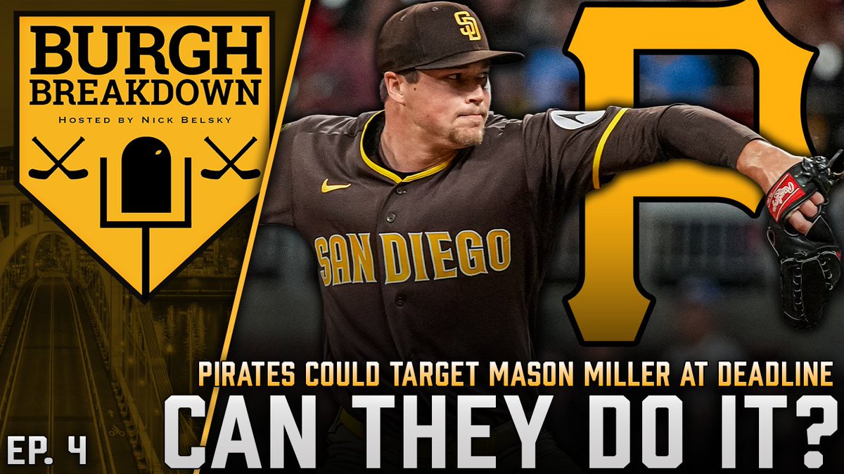 Burgh_Breakdown's tweet photo. Burgh Breakdown | Episode 4

◾️Realistic Trade Scenarios Involving Mason Miller
◾️Penguins Closer to Contention Than You Think
◾️Five Steelers Who Will Define the 2026 Season

👉 https://t.co/DYtbv24I5X 👈

#LetsGoBucs #LetsGoPens #HereWeGo @NickBelsky https://t.co/UKzgY8YYMu