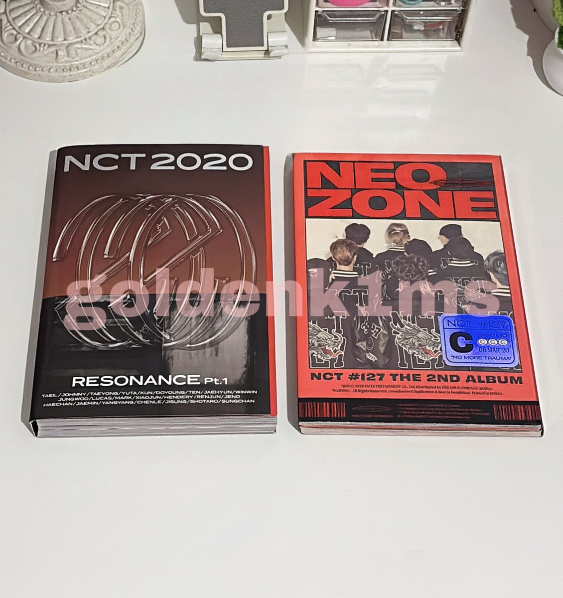 goldenk1ms's tweet photo. wts lfb ph {#gdkbentables } ⋆˙⟡

nct 2020 resonance pt. 1 album (future ver.)
nct 2020 resonance pt. 2 (arrival &amp; departure ver.)
nct 127 neo zone (c ver.)

— ₱100 ea
— no pcs but with sticker &amp; poster

಄ onhand, unsealed 
಄ mint condi, x sensi
಄ prio payo / dop: 3 days https://t.co/QRbdgUPKK7