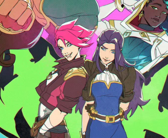stillcaitvi's tweet photo. Sapo Lendário Studio was invited by @2XKObrasil
to participate in the Artist Alley during Komitê Games!  

They created a beautiful and exclusive piece that features CaitVi 🩷💜
#caitvi #2XKO https://t.co/N5ncgDCkPh