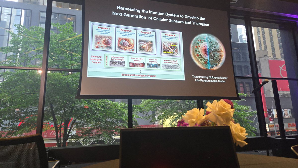 GallowayLabMIT's tweet photo. Great meeting in NYC for CZI @biohub ! Lovely intersection of Immunology, tech, and cell engineering! https://t.co/ROBsx3YIBT