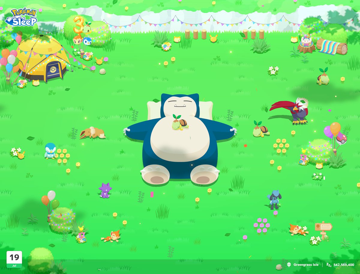 GEAXU_'s tweet photo. #PokemonSleep3rd https://t.co/dHJSRE2UZS
