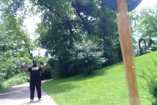 10YearsAgoCFB's tweet photo. Iowa DL Faith Ekakitie says he was held at gunpoint by Iowa City police last week after being mistaken for a bank robbery suspect while playing Pokémon GO in a park.

The senior wrote on Facebook that it was the first time he's ever feared for his life. He also thanked the officers for their professionalism.
