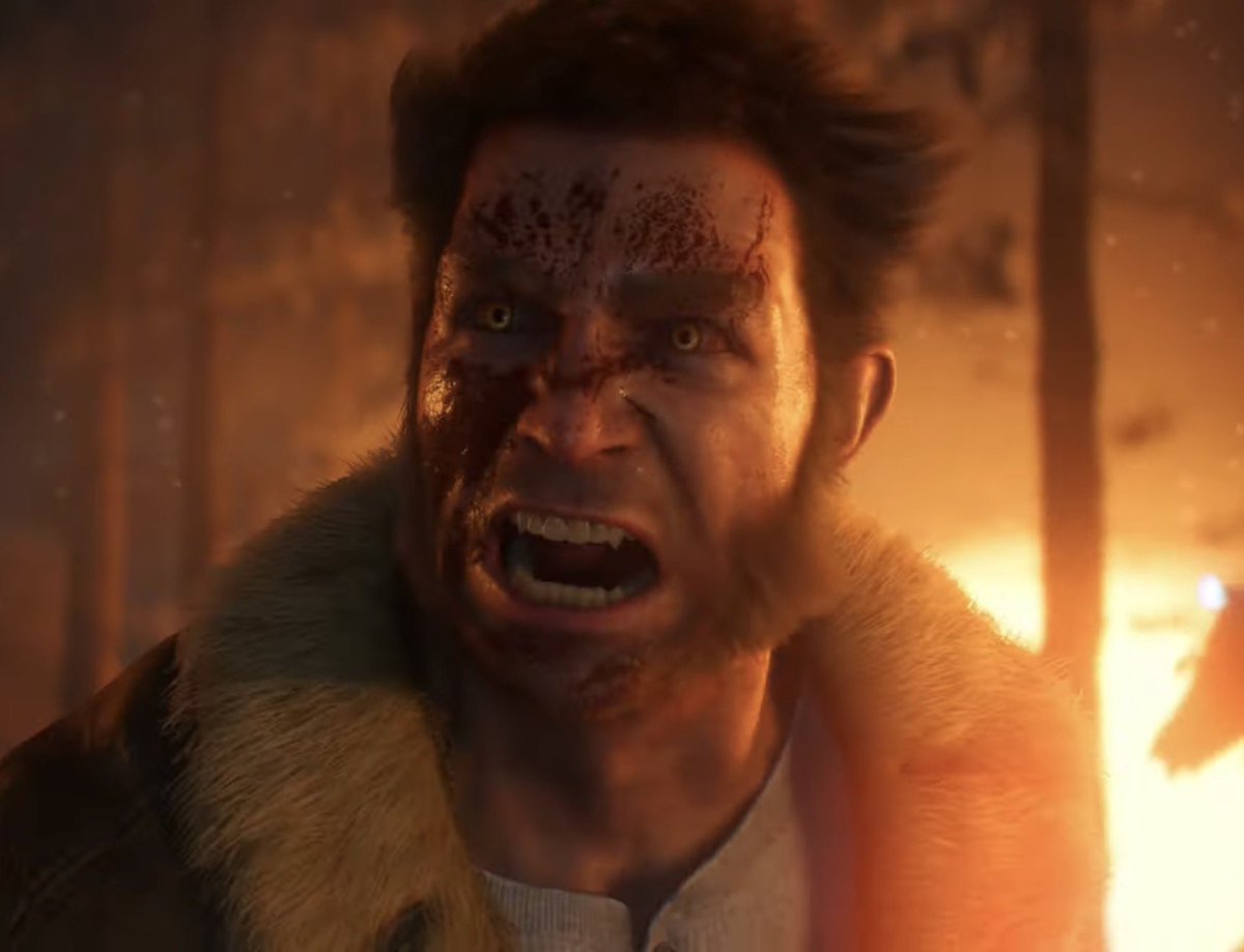 HircinesWolf's tweet photo. I really really like the yellow eyes for his berserker rage https://t.co/4XZxokGlKv