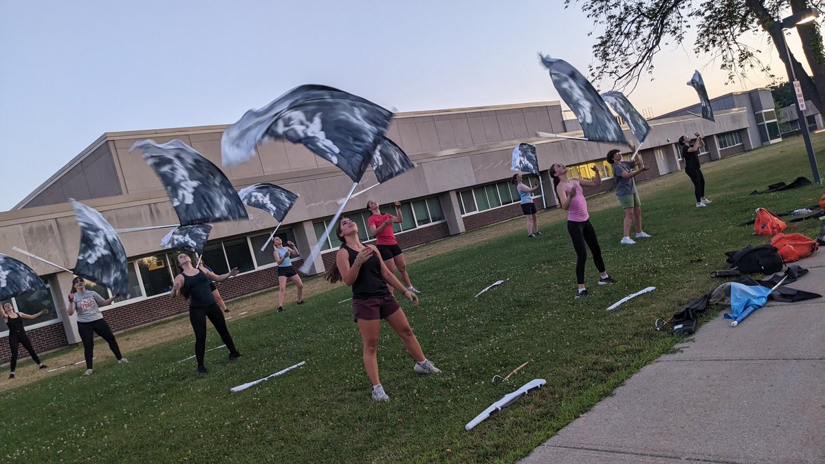 LHS_Marching's tweet photo. We're back in action for the 2026 season! Summer rehearsals are in full swing and we can't wait for band camp in just a few short weeks 🧡💙🎶 @LHSTheLifeguard @LCSDOfficial @LCSDFineArts @BrianaOBrienLHS https://t.co/g1kQPxXHTW