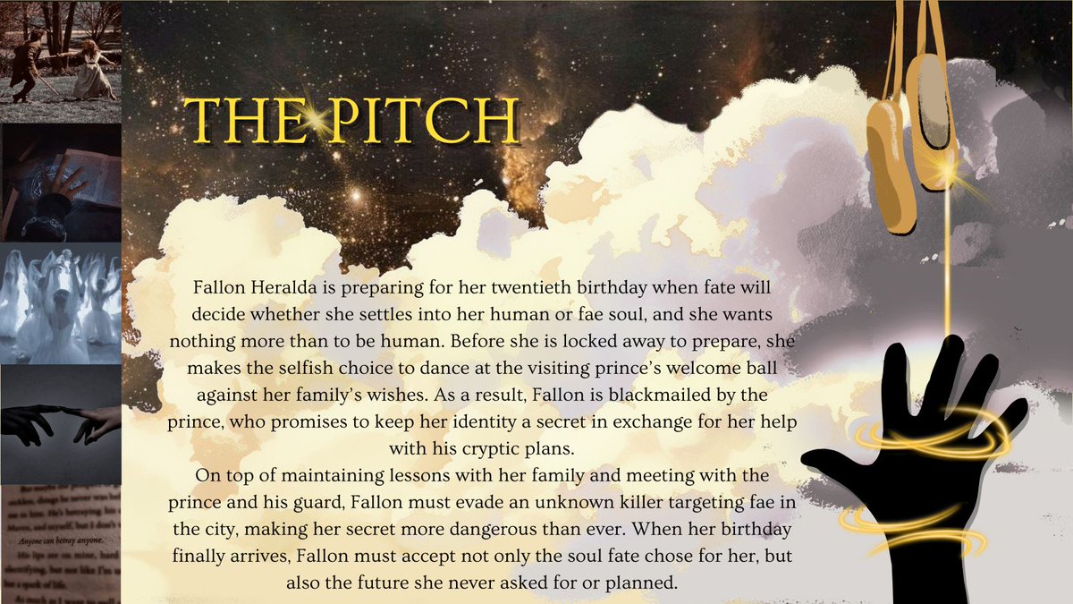 GennaMattioli's tweet photo. An #agentsguide to. . . A FATE WORTH LYING FOR
💫YA crossover fantasy
🌕 118k words
💫Book one in potential trilogy
🌕Mental health and LGBTQ+ rep
💫Coming-of-age with a twist
#questpit #Q #YA /NA #F https://t.co/GBqKNhzjSx