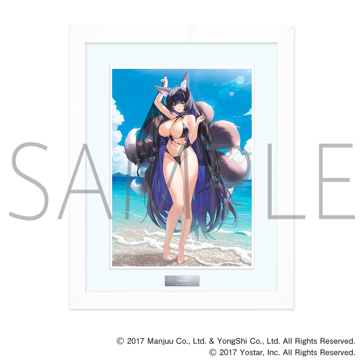 maji_get's tweet photo. 「#アズールレーン」サマーフェア2026
商品ラインナップを紹介📢

世界にひとつのシリアルナンバー入り
豪華額装仕様のキャラファイングラフ！

マジゲット
https://t.co/v6fVWnqUJy

📣期間
8月18日(火)～9月7日(月)

#アズレンサマーフェア2026 https://t.co/xSWPEEuMlX