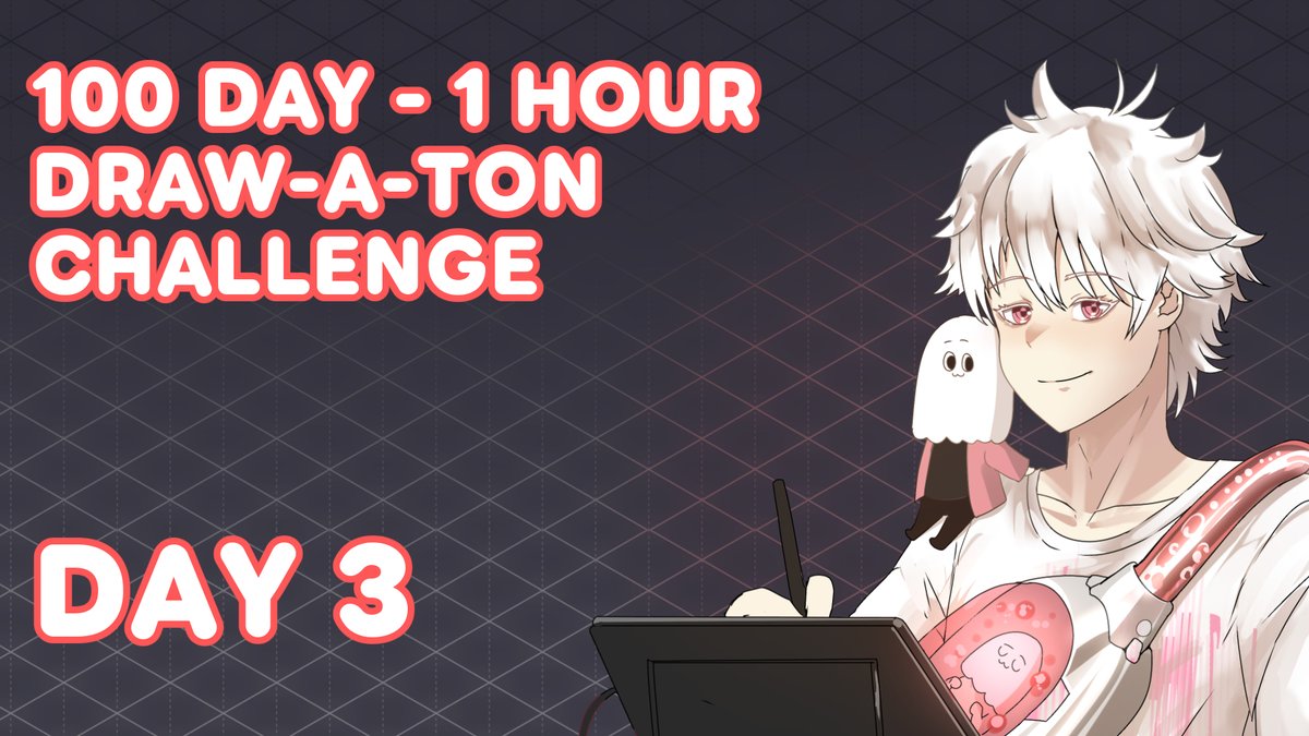 yozhman's tweet photo. DRAW-A-TON TIME. 1 Gambar, 1 jam, 100 hari. Day 3
Time : 9:30 GMT+7
Link : https://t.co/mC4ag0Xqk2
#VtuberIndonesia #VtuberID #DrawATon https://t.co/OqjFxa2Z1j