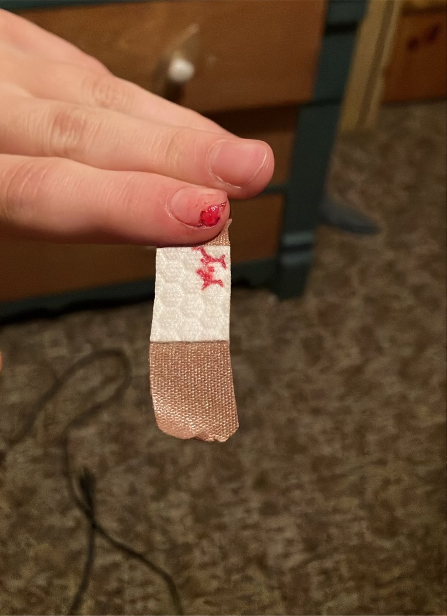 mattedmia's tweet photo. How am I supposed to purge now 
Tw open wound nail missing 😢 https://t.co/rTS7LKV8hL