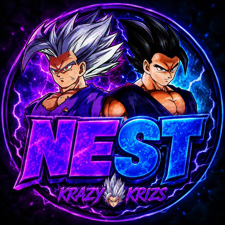 Moofie_kevs's tweet photo. NEST LOGO dragon ball energy DIFFERENT banner dropping very soon, DM to lock in #LogoDesign #CommissionsOpen #GamingLogo #moofie_kevs #DBZDesign #CustomLogo #TwitchDesigner #HireAnArtist #NeonAesthetic #EsportsDesign #ArtistOnTwitter #StreamerBranding #CustomLogo #DesignPortfolio https://t.co/VMKSW2SHE7
