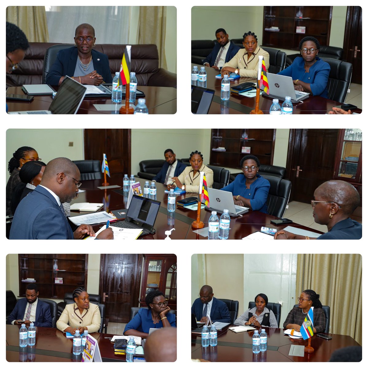 JudiciaryUG's tweet photo. The Principal Judge, Lady Justice Jane Frances Abodo yesterday held a consultative meeting at the Judiciary headquarters to review the implementation of Statutory Instrument No. 94 of 2023, which operationalised the clustering of High Court Circuits across the country.

Opening the meeting, Lady Justice Abodo thanked participants for availing themselves for the important exercise and commended Lady Justice Sarah Langa Siu for providing the institutional memory behind the development and implementation of the Statutory Instrument during her tenure as Chief Registrar.

The Principal Judge explained that the meeting had brought together officers who were directly involved in developing the Instrument so that the review could benefit from their technical expertise and institutional knowledge. She emphasised that the exercise should be objective, evidence-based and guided by geographical realities and administrative practicability.

Lady Justice Abodo said the review had been prompted by concerns raised during her visits to various High Court circuits, where judicial officers and justice sector stakeholders reported that the current clustering had, in some instances, created geographical challenges that hinder rather than enhance access to justice.

She noted that the purpose of the Instrument was to improve access to justice and strengthen the efficient administration of the High Court. However, she observed that, like any policy or administrative framework, it must be reviewed where implementation highlights practical challenges.

The Principal Judge cited concerns raised in Rakai, where stakeholders questioned the placement of Lyantonde and neighbouring districts within the Rakai High Court Circuit despite their close proximity to Masaka. She also referred to similar proposals from the Lango and Karamoja sub-regions, where leaders have recommended that certain districts be reassigned to geographically closer circuits to reduce travel distances, improve accessibility and address security concerns.

Lady Justice Abodo informed participants that the Chief Justice had directed to revisit the existing High Court circuit arrangements and assess whether they are effectively serving their intended purpose. She added that the review would also consider proposed High Court circuits that are yet to be operationalised.

Discussions focused on factors such as access, distance and travel time for court users, infrastructure, existing and projected caseloads, population served, availability of judicial officers, historical, geographical and legal considerations to ensure the efficient administration of justice.

In attendance; Lady Justice Sarah Langa Siu (virtually), the Chief Registrar HW Agnes Alum; the Registrar, High Court, HW Prossy Katushabe; Registrar, Planning and Development, HW John Paul Edoku; Deputy Registrar and Private Legal Secretary to the Chief Registrar, HW Patricia Amoko. Others included; Personal Assistant to the Principal Judge HW Edgar Nyakairu; and Ms Ruth Ashaba, Senior Communications Officer