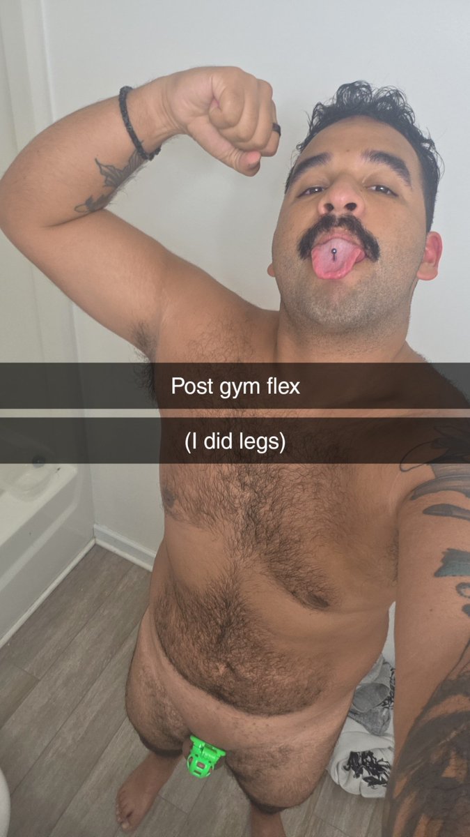 sailorpupnando's tweet photo. Post gym snaps from today, plus a random video of me cumming in cage (I think it was the first time in the new cage. i dont have the time stamp) https://t.co/TNi1XM8yXv