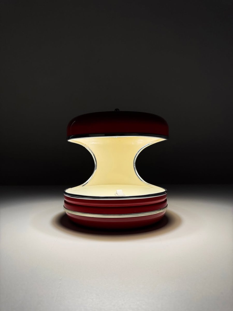 interiorsuckerr's tweet photo. Vintage space age table lamp, Spain, 1970s https://t.co/UfVlK5GABt