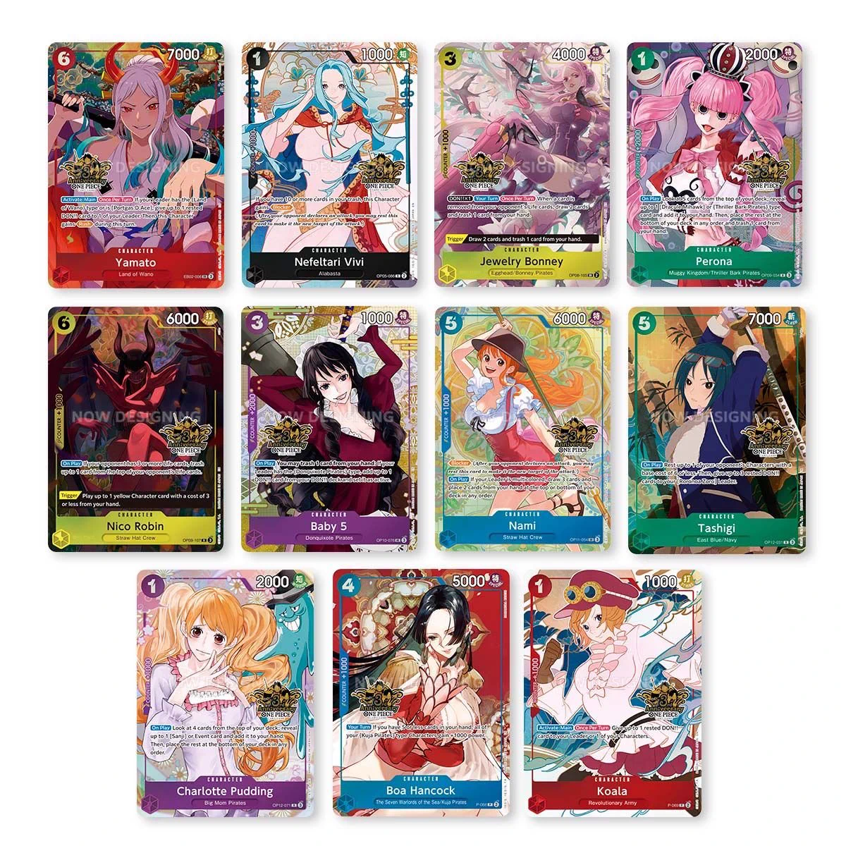 one piece card game chinese anniversary 2nd Don! Version  Exp. Share Collectible Chinese 3rd Anniversary Set |