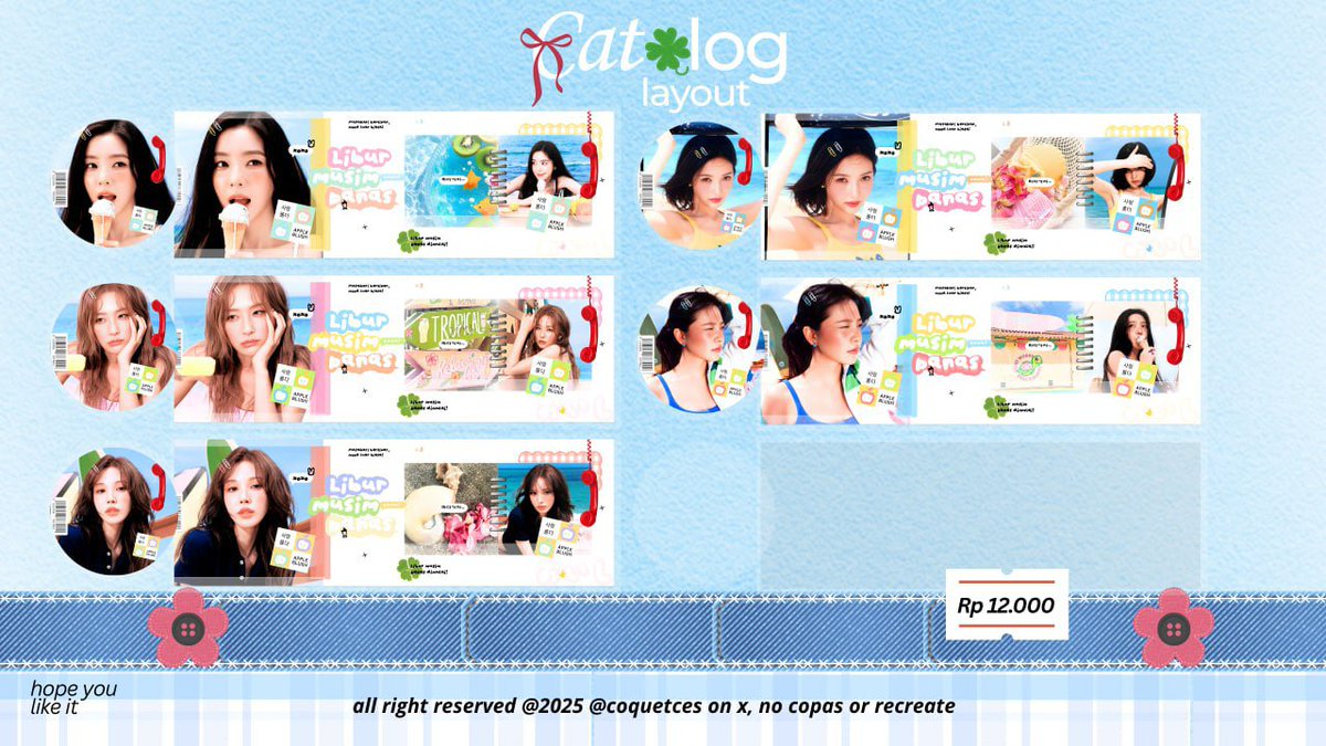 coquetces's tweet photo. #bealanja help rt/repost!

🍫... layout ready stock 5 member of Red velvet. Bisa kamu ambil di wa/tele ku ya https://t.co/rdz5mh44QE