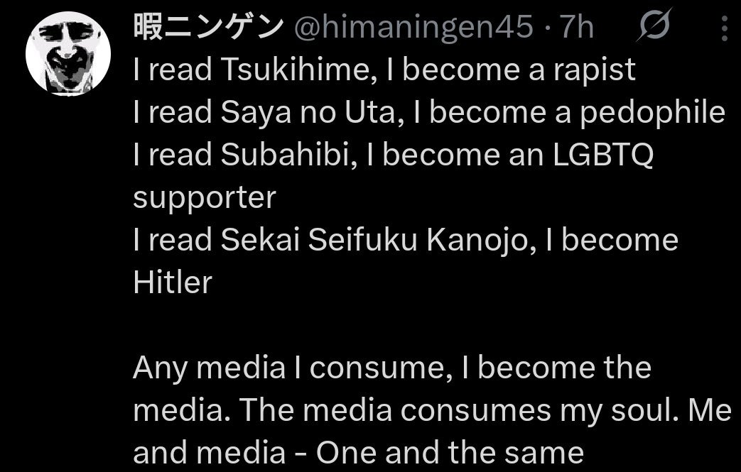 himaningen45's tweet photo. I don't even need say anything new. These people are template made for the exact same response https://t.co/5THT4xyCHs