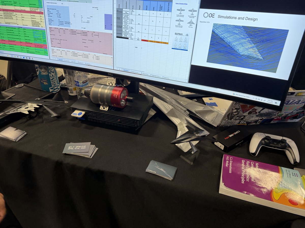 DJSnM's tweet photo. One of the booths at Open Sauce had a team that were working on a drone which might compete in the Boom challenge. https://t.co/PBQo57S7Dg