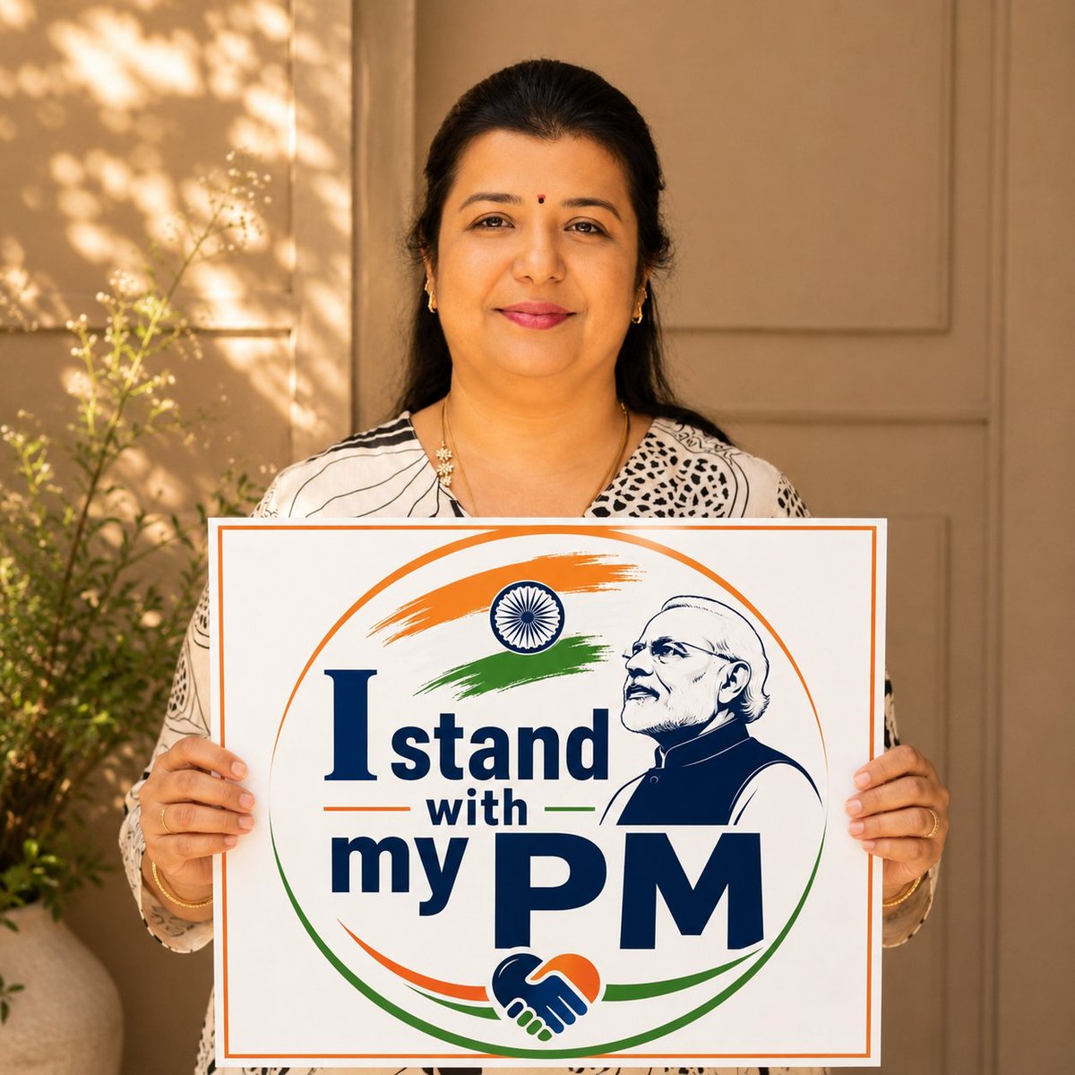 arunadevibjp's tweet photo. ""தேசத்தின் பாதுகாப்பே முதன்மை!! "கரப்பான்பூச்சிகளைப் போன்ற பயங்கரவாத சக்திகள்  யாராக இருந்தாலும் அவர்களுக்கு எதிராக, 
என் நாட்டிற்காக நான் என் பிரதமருடன் உறுதியாக நிற்கிறேன்."

#MyPMMyPride #NaMoForever  
#namoagain2029 https://t.co/3SbOzVuuMh