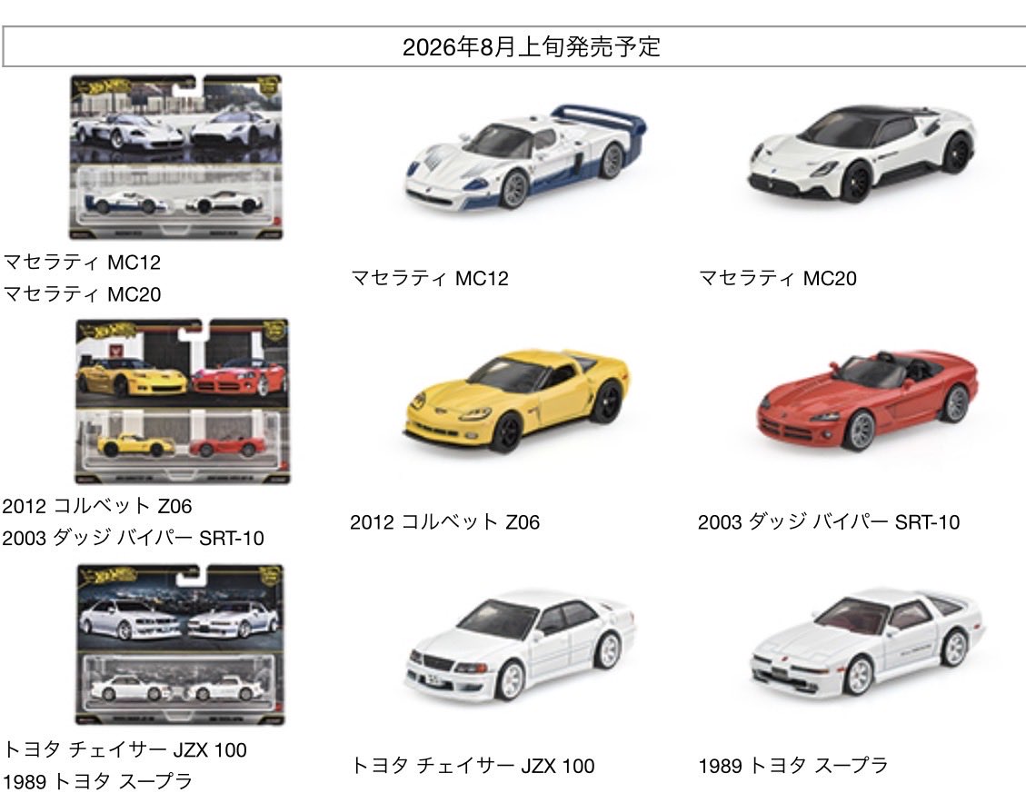 matutake2040's tweet photo. 遅くなりました。
8月のホットウィールです。 https://t.co/inucsdG1yS