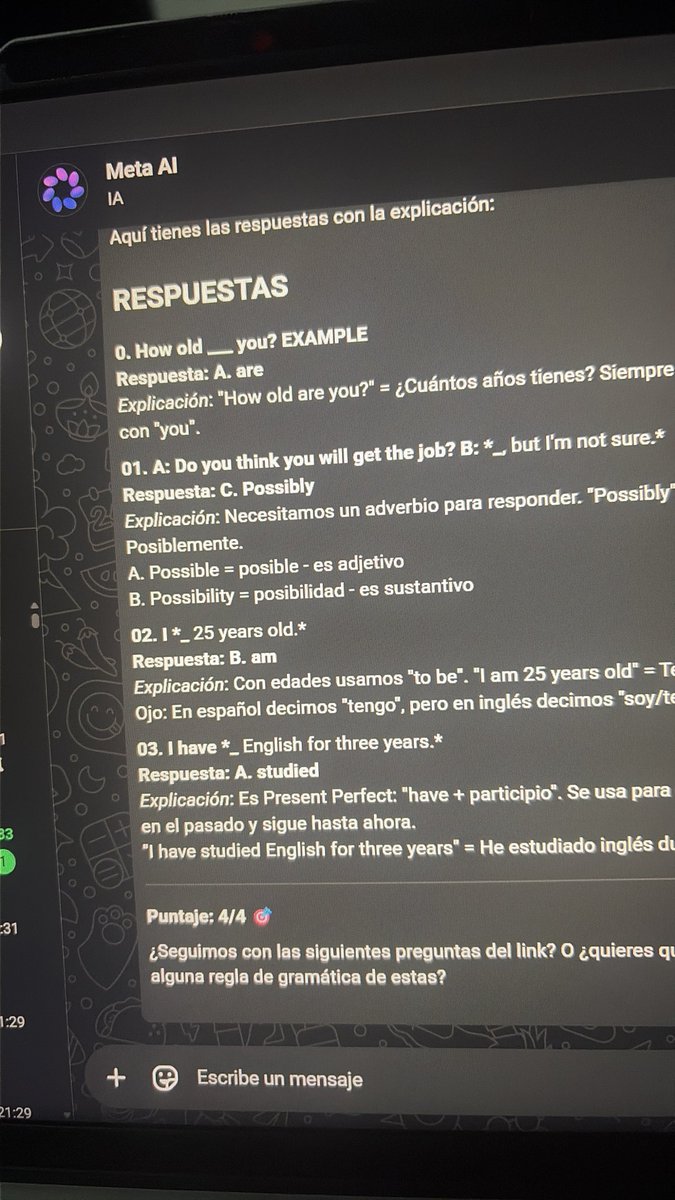kmilaort's tweet photo. Nunca había amado tanto una IA como la de WhatsApp https://t.co/QmYBRA8Lnb