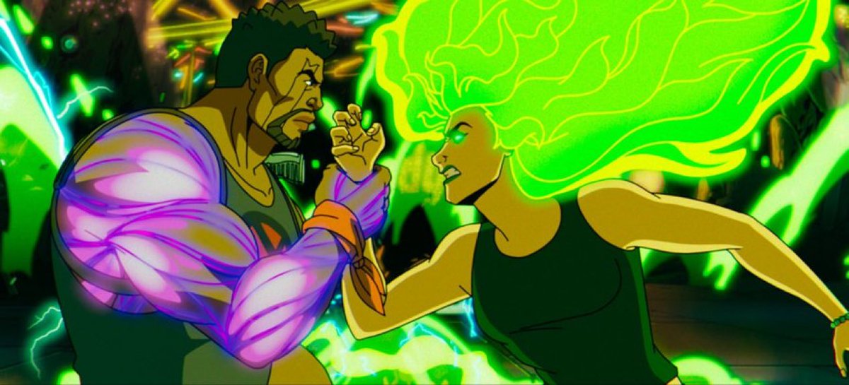 XMenUpdate's tweet photo. What do you think of Polaris and Bishop? 👀 #XMen97 https://t.co/WsbmK72Cia