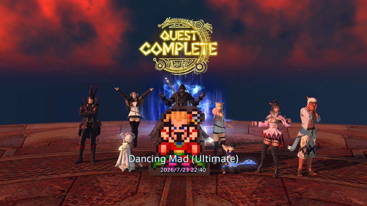 Delacroco's tweet photo. Just in time before fanfes and new patch!! https://t.co/7bS98xAgwA