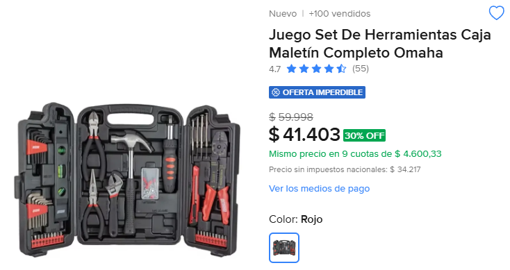 Gardelitooo's tweet photo. 🛠️ EL KIT DE HERRAMIENTAS QUE NO PUEDE FALTAR EN TU CASA

Antes $59.998 | Ahora $41.403
https://t.co/HnJa5ffTeY
Un set completo con maletín para tener siempre la herramienta indicada al alcance de la mano https://t.co/nWghibcEZ3