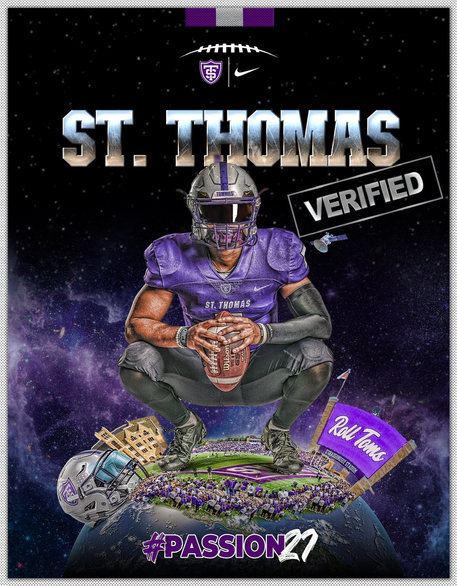 hewillihnganz's tweet photo. After a great talk with @WallieKuchinski I’m blessed to receive my first D1 offer from @UST_Football. I had a great experience at camp today and feel very grateful for the opportunity. https://t.co/RO2LJBLFv6