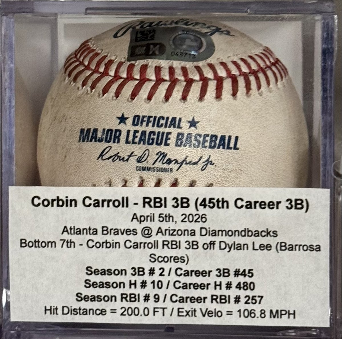 bballjunky24's tweet photo. @SlangsOnSports Proud owner of his 45th of those 55 triples.  
Amazing stat Sarah!  
Thanks for sharing and hope you are doing well. https://t.co/7HqFJlGm3y