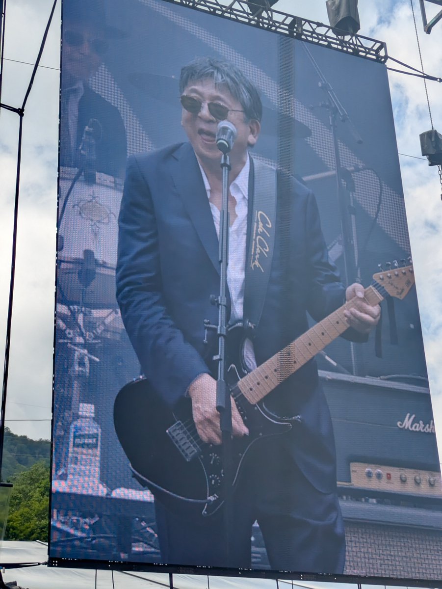 blue37xx's tweet photo. LET'S ROCK!!
#フジロック
#FUJIROCK
#ROUTE 17 Rock'n'Roll ORCHESTRA https://t.co/DIJbDl5mTr