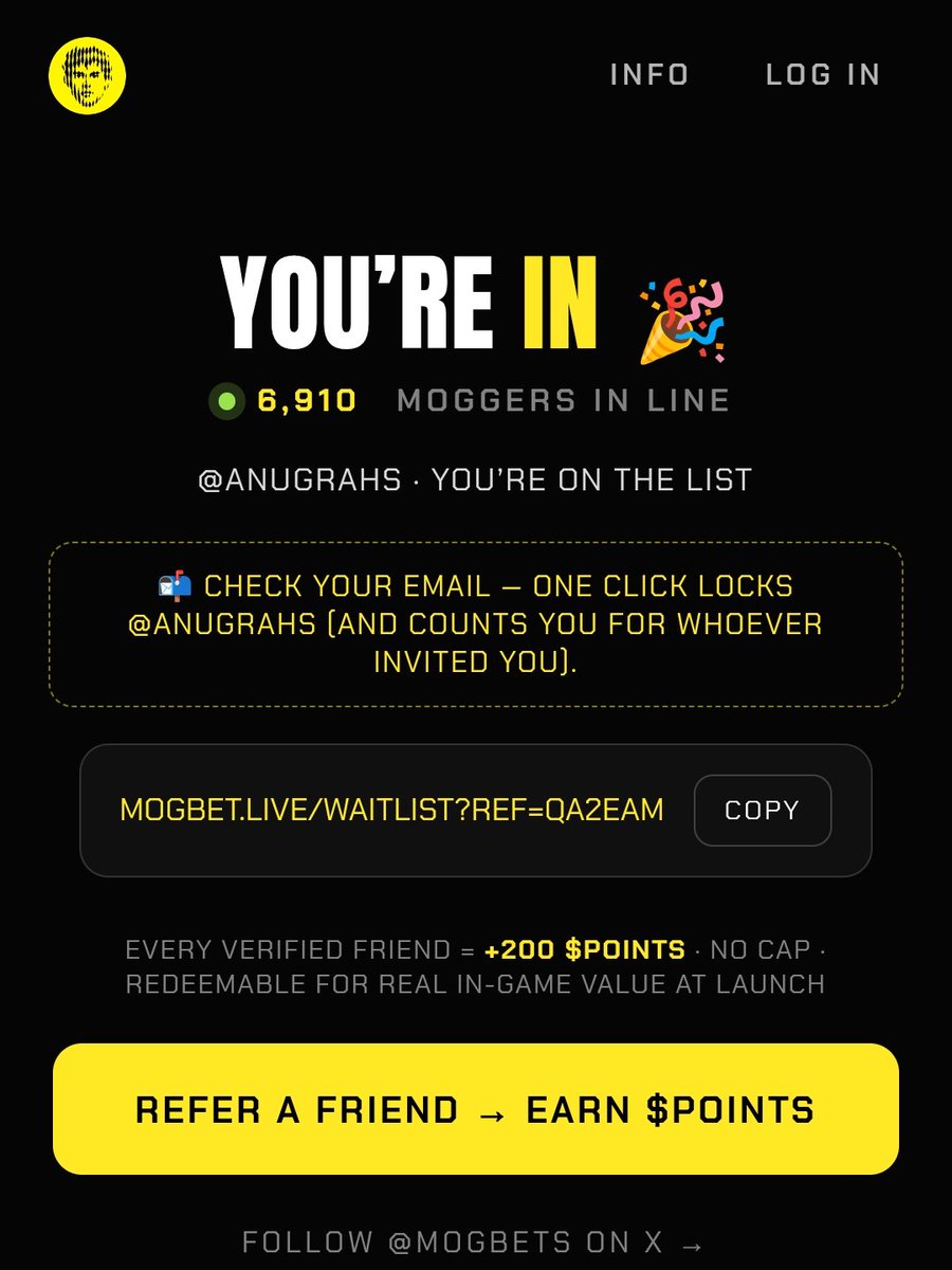niftydol's tweet photo. @mogbets Done, amazing event https://t.co/U8uwTEkhRP