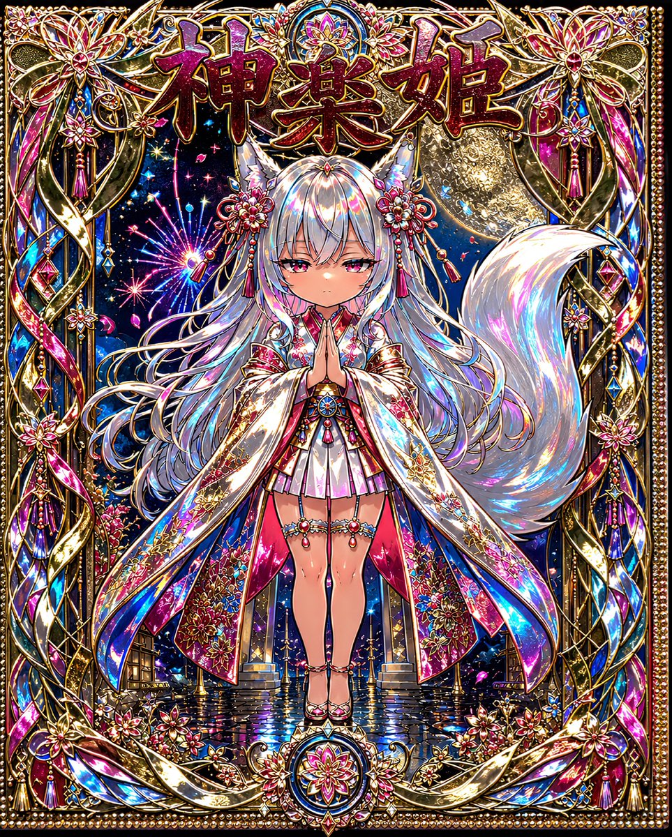 work0804's tweet photo. Soiln metallic card 神楽姫 https://t.co/RgohiFMLhm
