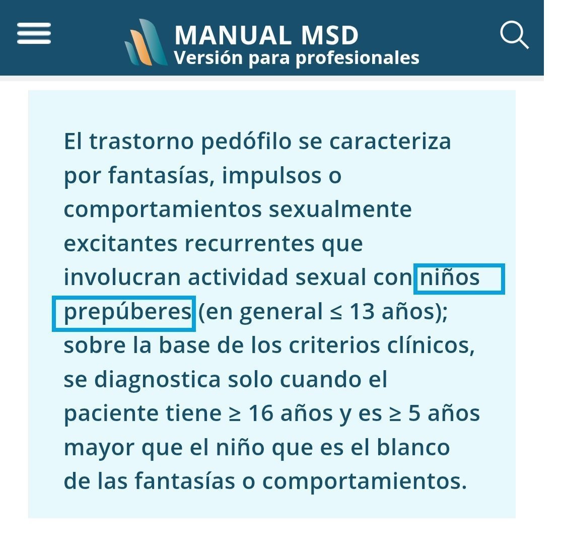 EmPeroYa's tweet photo. Por favor, ubicate transformer acomplejado que se odia a sí mismo. SENTIR ATRACCIÓN POR ALGUIEN FÉRTIL es más normal que tu atrofiadez.

NO ES PEDOFILIA, la pedofilia es una parafilia de atracción a NIÑOS SIN PUBERTAD.

No una mujer formada de 15 años.

Fuentes: DSM-5 &amp; CIE-11. https://t.co/umFh85uGUW