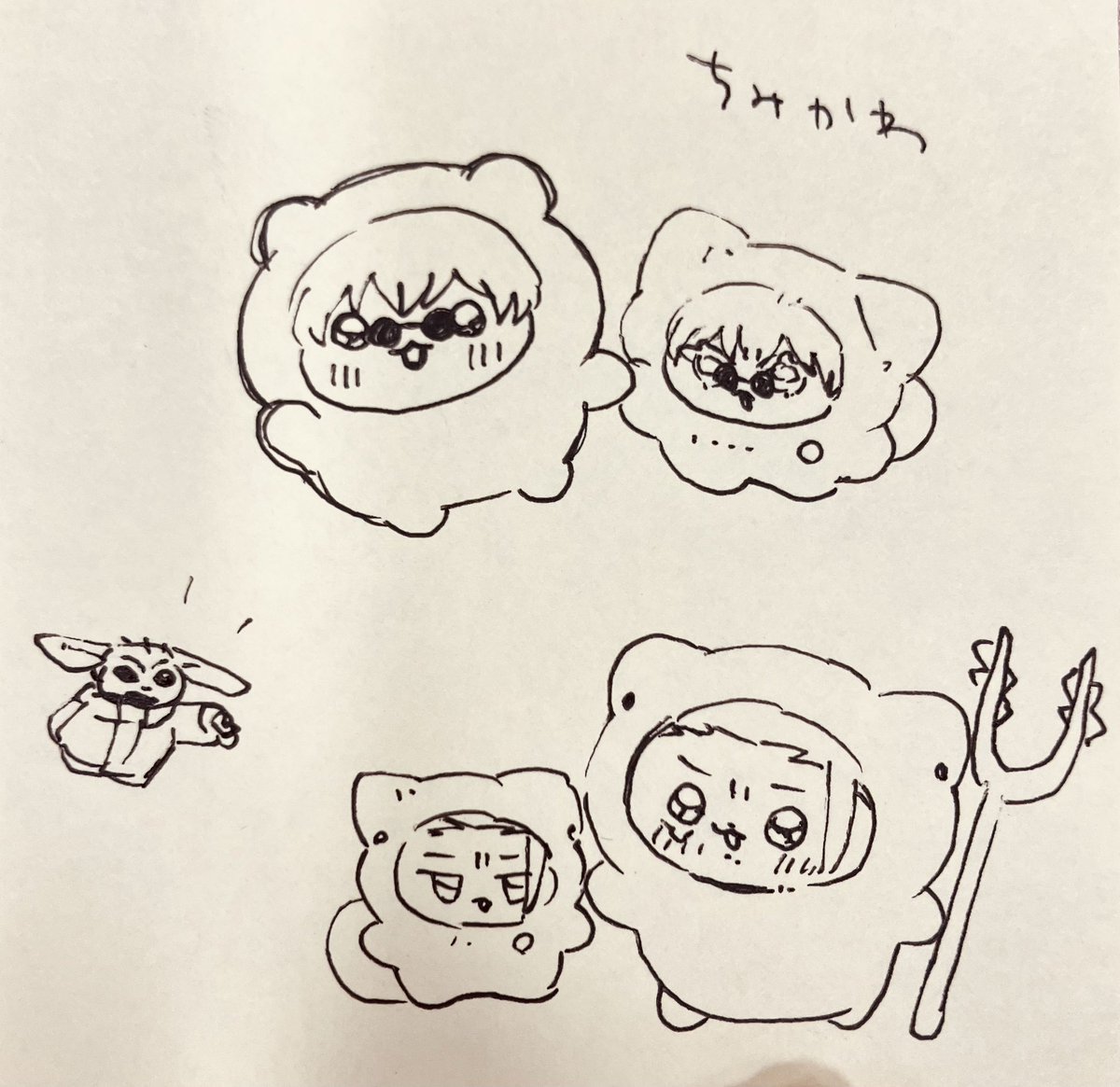 kkkkabenui's tweet photo. ちみっ https://t.co/qXVm3LBomk