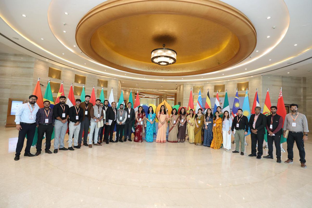 AnupriyaSPatel's tweet photo. Kudos to the team @MoHFW_INDIA for successfully convening the 16th BRICS Health Ministers’ Meeting in Chandigarh! https://t.co/U1qfAFP5Mc
