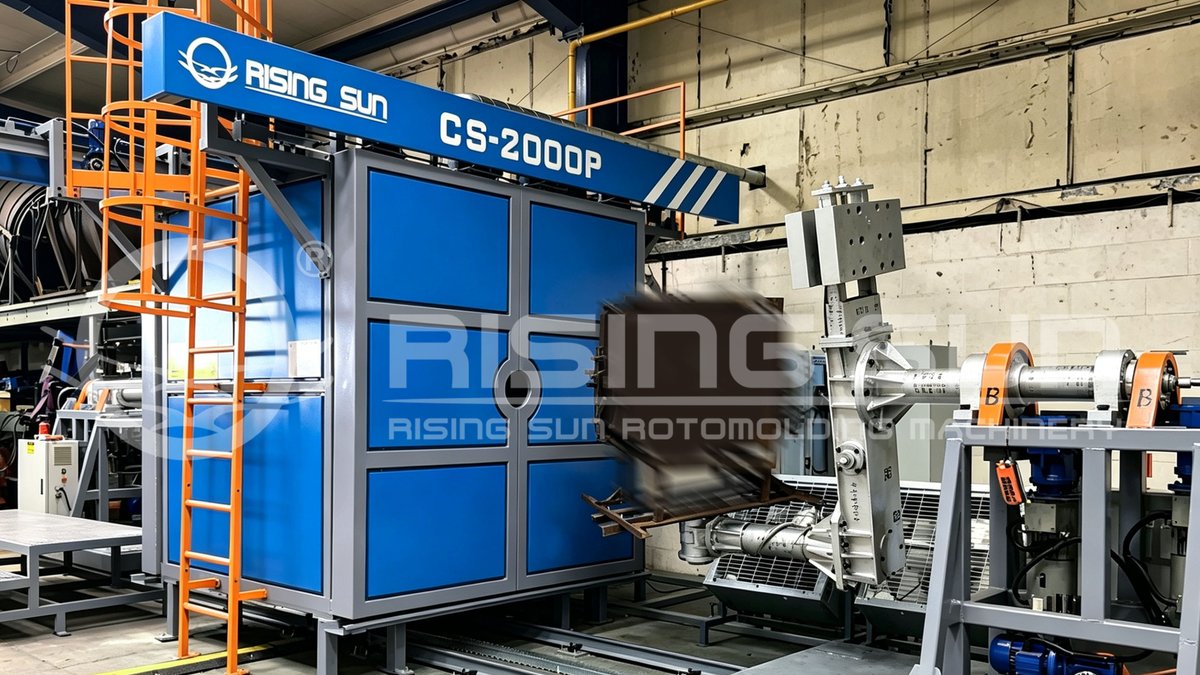 Rising_Sun_ROTO's tweet photo. 🔧Successfully Installed and Commissioned.

A CS-2000 #rotomolding machine has recently completed installation and commissioning at a customer's facility.

https://t.co/0YGCjmlDyt

#RISINGSUNROTOMOLDING
#ROTOMOLDING
#ROTATIONALMOLDING
#ROTOMOULDING
#PLASTICINDUSTRY https://t.co/QcXVvqXtv5