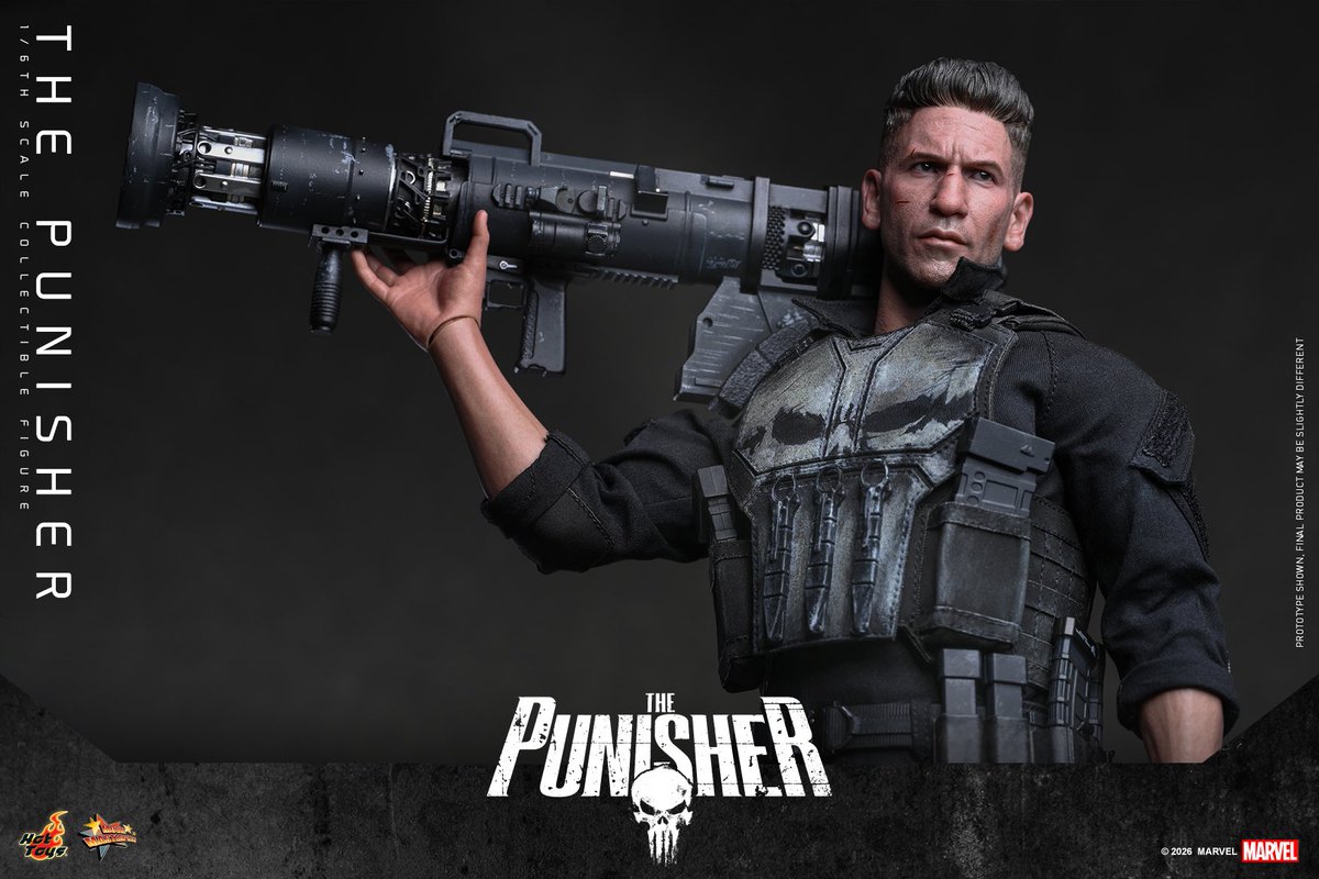 hottoys_japan's tweet photo. 【新製品発表】
【ムービー・マスターピース】『パニッシャー』1/6スケールフィギュア　パニッシャー
2027年10月発売予定！
https://t.co/OaMOBRkFLI

#ホットトイズ #マーベル #パニッシャー https://t.co/NANmxIxcdF