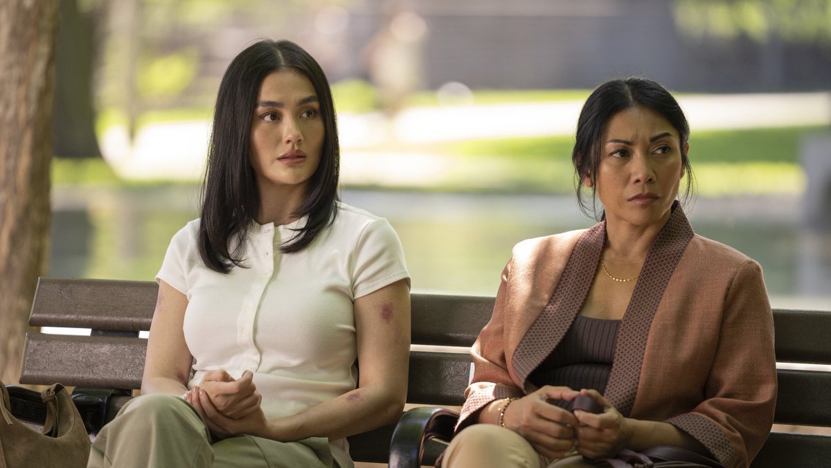 CenayangFilm's tweet photo. First look Agnez Mo &amp; Anggun di season terbaru REACHER.

Tayang bulan agustus di Prime Video! https://t.co/wykaR3gAgo