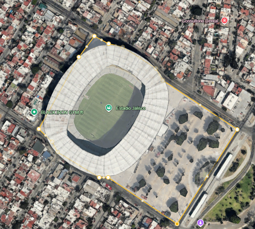 diegoalvarezazp's tweet photo. @rgtito 1era foto (CUCEI): 71.420 m2
2nda foto (Estadio Jalisco): 64.774m2
Ojo, pura suposicion de que les tumben las dos canchas de futbol y 3 canchas de basquet. https://t.co/j6cPWKKpOy