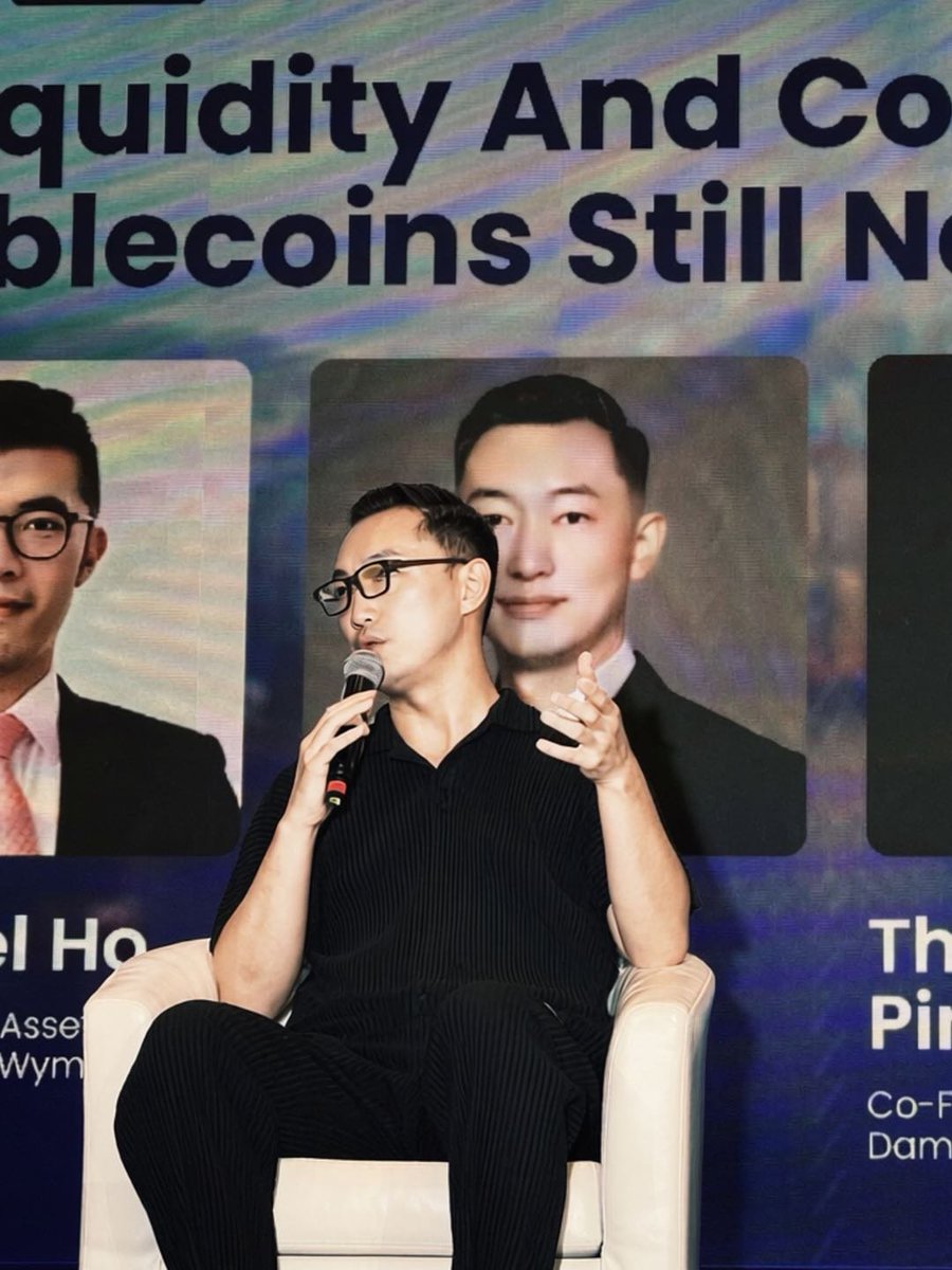BitMartExchange's tweet photo. Great panel at @Wikiexpo_global #WikiEXPO 🇭🇰

Our Global CEO Nenter Chow @50Nent just wrapped "Trust, Liquidity and Compliance: What #Stablecoins Still Need to Scale" at Capital Hall, Hopewell Hotel alongside some brilliant minds.

Thank you to our fellow panelists:

• Michael Ho, Head of Digital Assets APAC, @OliverWyman

• Thomas Pinter, Co-Founder & CCO, @Damisaxyz

• Dr. Ming Li, Researcher at RIAIoT, The Hong Kong Polytechnic University & Executive President, HK Web3.0 Standardization Association

And a big thank you to our moderator @xyzorong, Head of Distribution at Mantle Guard, for keeping the conversation sharp.

The question isn't whether stablecoins will scale, it's what trust, liquidity, and compliance infrastructure needs to get there first.

📍 Wiki Finance Expo Hong Kong 2026, Hopewell Hotel