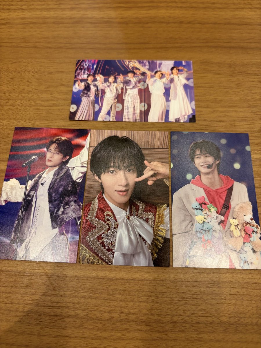achan0024's tweet photo. M!LK 爆裂ホームパーティー  爆ホム ファンミトレカ 交換

【譲】曽野舜太  山中柔太朗

【求】塩﨑太智

現地での交換希望です。
お気軽にお声がけください。 https://t.co/0Z1SNIToEH