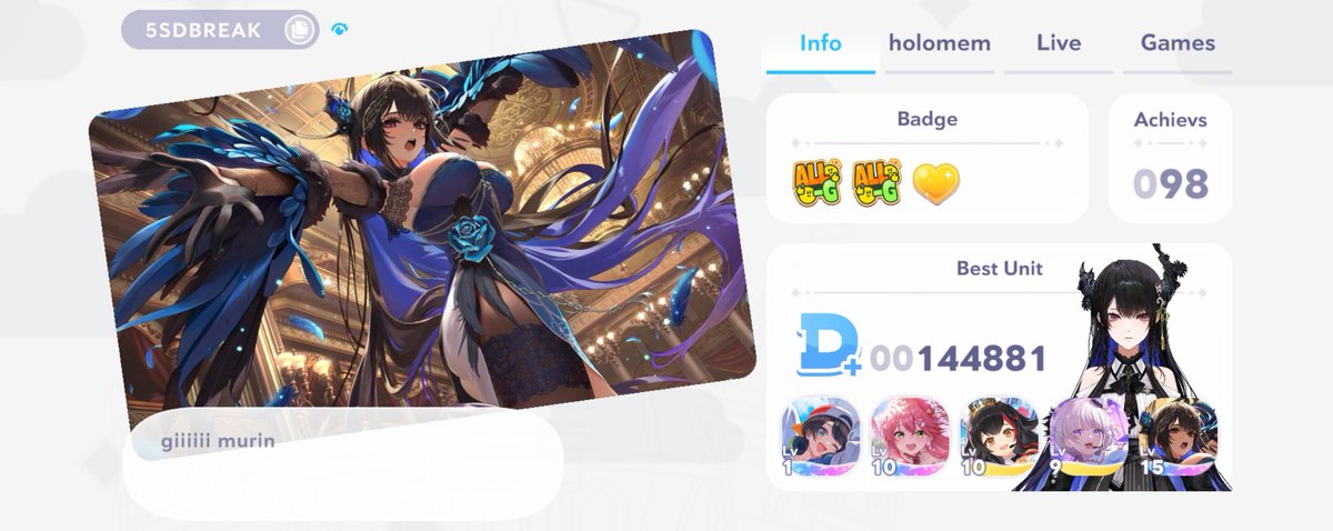 vamprage_'s tweet photo. my holodori code!!

5SDBREAK https://t.co/4waUu9NCas