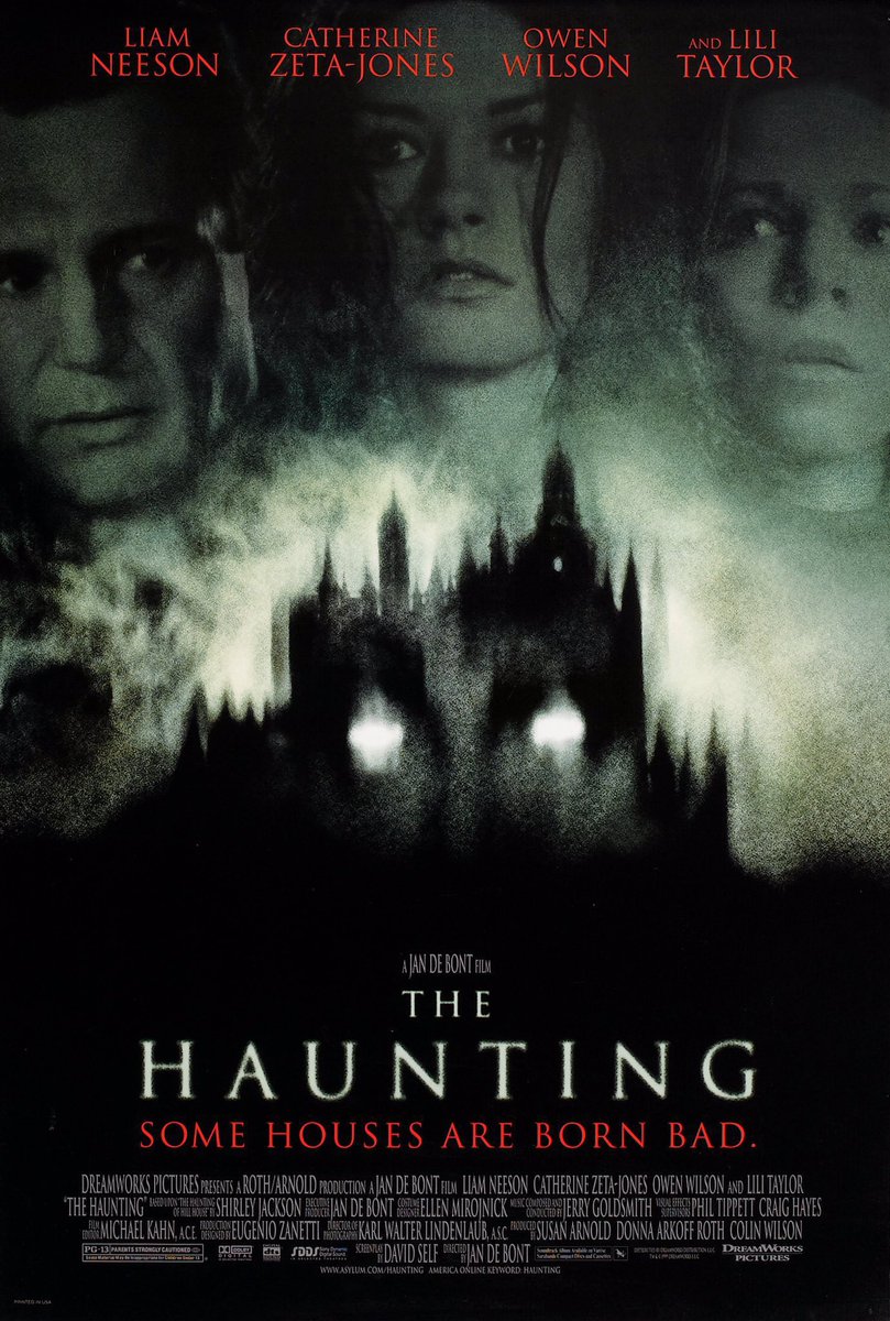 FilmNewsNos's tweet photo. 🎬MOVIE HISTORY: 27 years ago today, July 23, 1999, the movie ‘The Haunting’ opened in theaters!
#LiliTaylor #LiamNeeson #CatherineZetaJones #OwenWilson #MarianSeldes #BruceDern #AlixKoromzay #ToddField #VirginiaMadsen #TomIrwin #CharlesGunning #JanDeBont https://t.co/SXuHxDZYvz