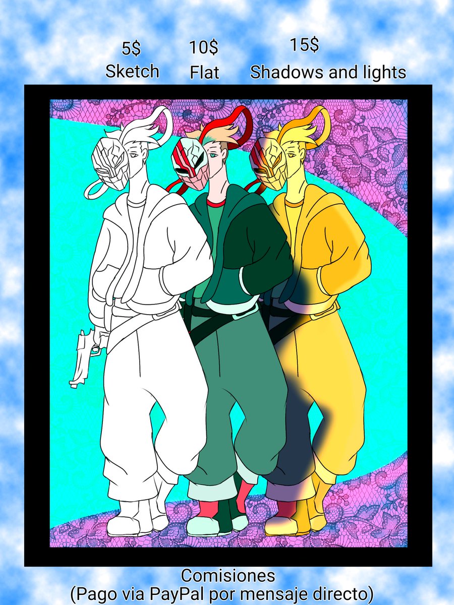rosesofdoom's tweet photo. Muy buenas a todos a partir de ahora tengo comiciones abiertas. Como es mi primera vez tendré 4 dibujos disponibles a partir de ahora con toda la información en esta publicación que estará fijada desde ahora. https://t.co/fRTbGAl1Yo