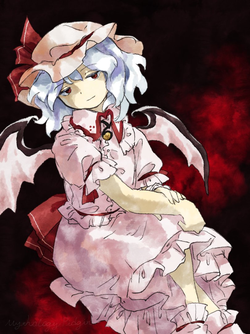 retrochaossan's tweet photo. レミリア https://t.co/05l4RtRe9h