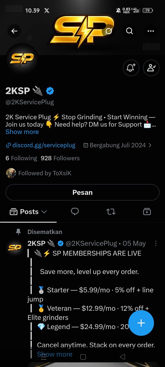 limedjeruk8's tweet photo. @ToXsiK @2KServicePlug @iNetworkSports Niceee broo
Already following both
#NBA2K27 #2KCommunity #Giveaway #NBA2K #ServicePlug https://t.co/fNMMFGRgG2
