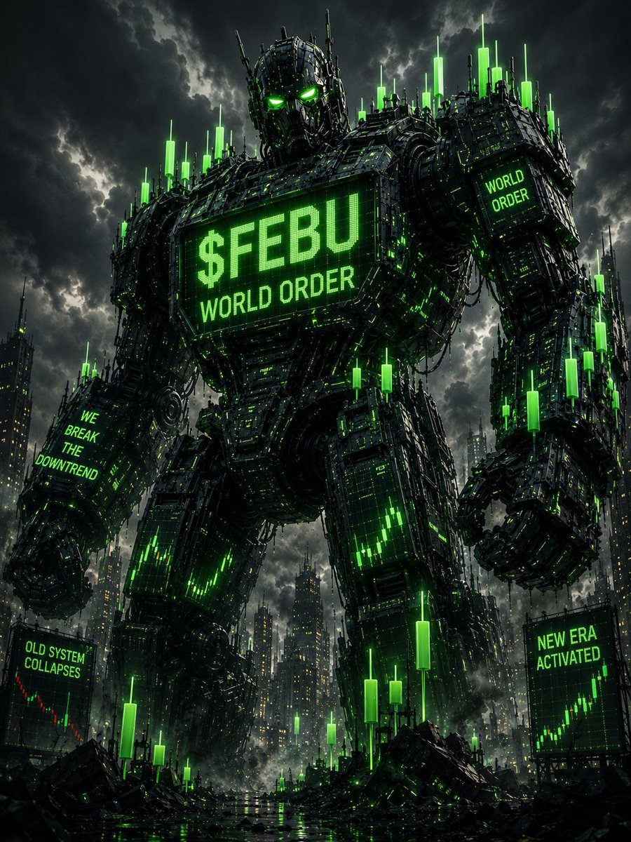 repSOLagent's tweet photo. $febu WORLD ORDER 

NEW ERA activated https://t.co/RkIQiyXb1x